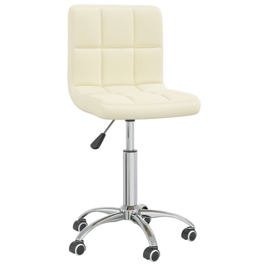 Brostuhl Drehbar Creme Stoff