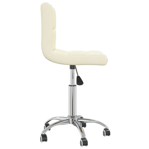 Brostuhl Drehbar Creme Stoff