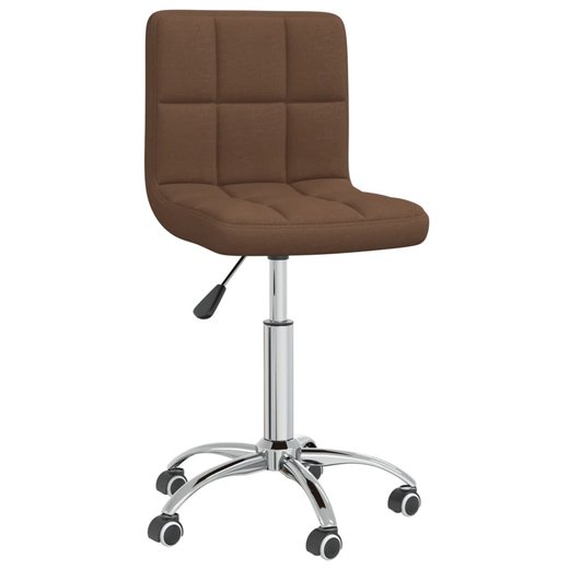 Brostuhl Drehbar Braun Stoff