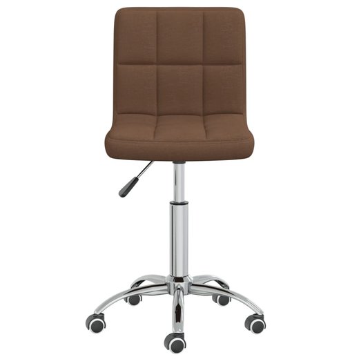 Brostuhl Drehbar Braun Stoff