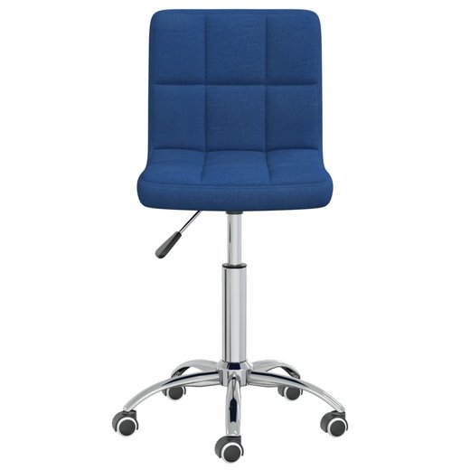 Brostuhl Drehbar Blau Stoff