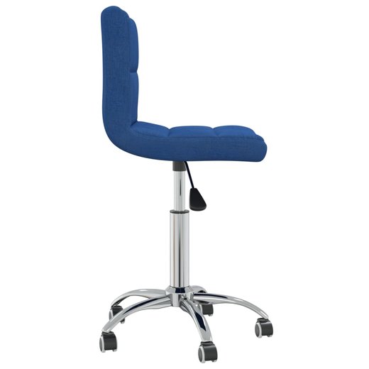 Brostuhl Drehbar Blau Stoff