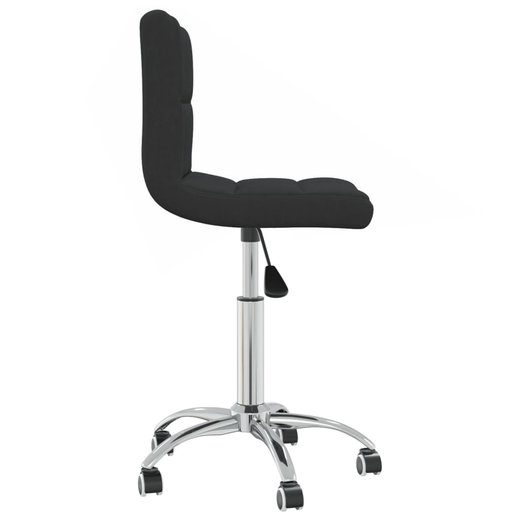 Brostuhl Drehbar Schwarz Stoff