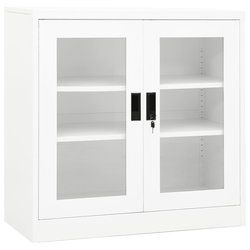 B�roschrank Wei� 90x40x90 cm Stahl