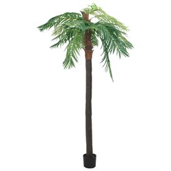 Knstliche Palme Phnix mit Topf 305 cm Grn