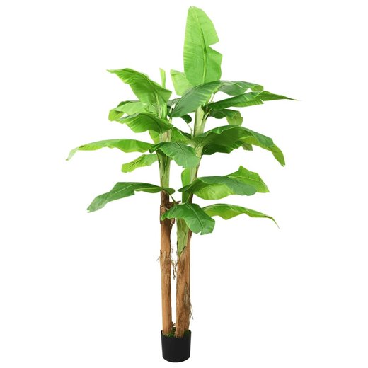 Knstlicher Bananenbaum mit Topf 285 cm Grn