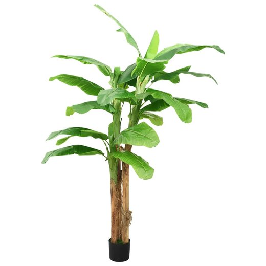 Knstlicher Bananenbaum mit Topf 285 cm Grn
