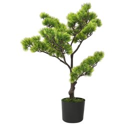 Knstlicher Bonsai Pinus mit Topf 60 cm Grn