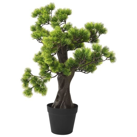 Knstlicher Bonsai Pinus mit Topf 60 cm Grn