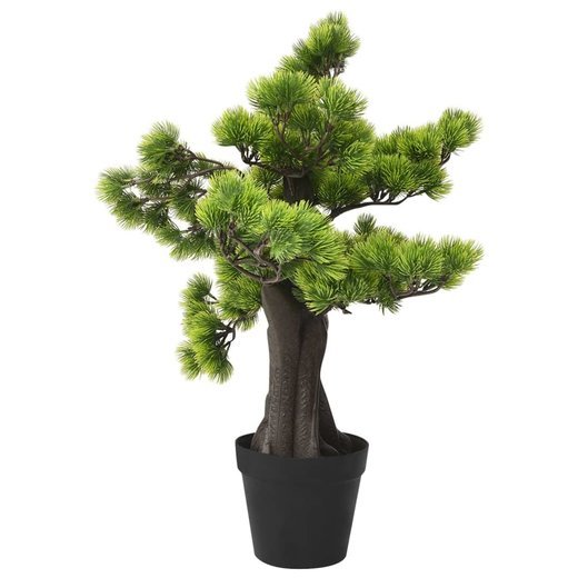 Knstlicher Bonsai Pinus mit Topf 60 cm Grn