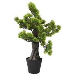 Knstlicher Bonsai Pinus mit Topf 60 cm Grn