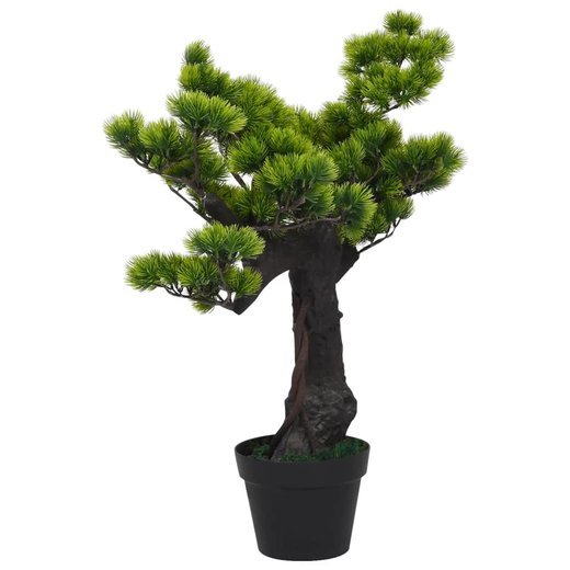 Künstlicher Bonsai Pinus mit Topf 70 cm Grün