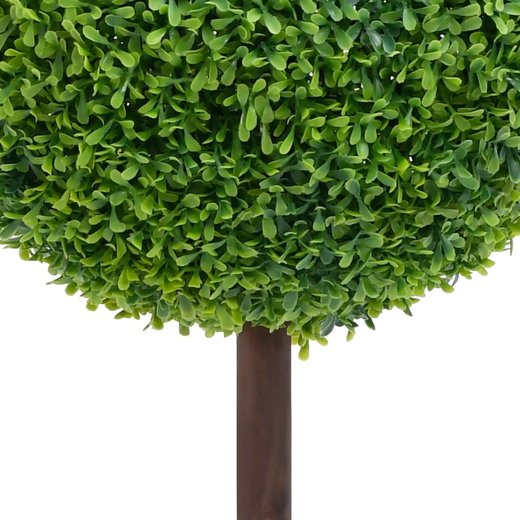 Knstlicher Buchsbaum mit Topf Kugelform Grn 71 cm