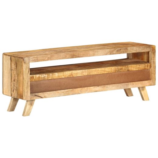 TV-Schrank 110x30x40 cm Massivholz Mango