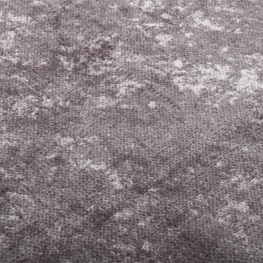 Teppich Waschbar 160x230 cm Grau Rutschfest