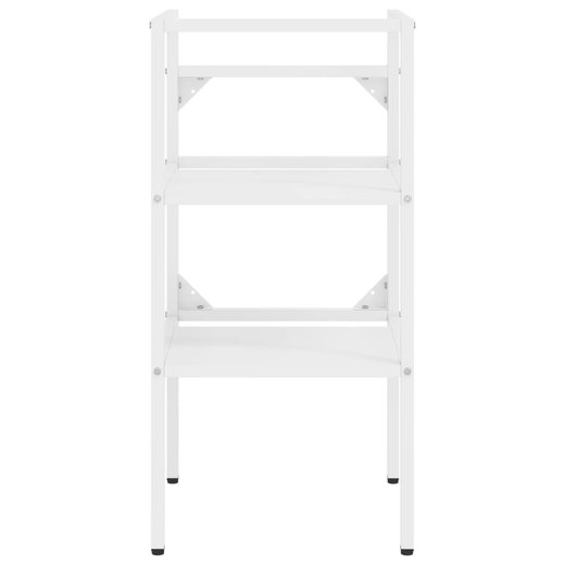 Badezimmer Waschtischgestell Wei 40x38x83 cm Eisen