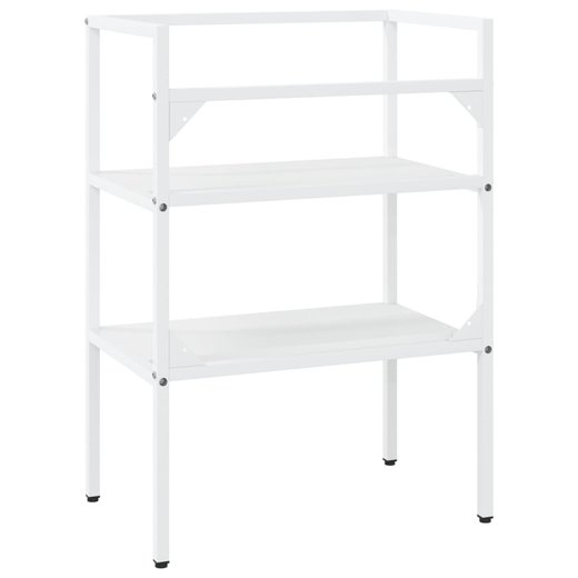 Badezimmer Waschtischgestell Wei 59x38x83 cm Eisen