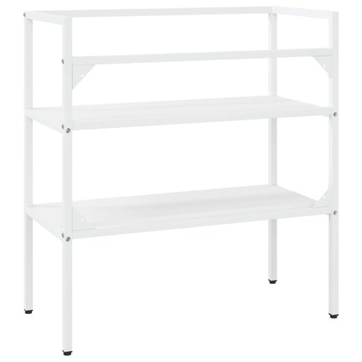 Badezimmer Waschtischgestell Wei 79x38x83 cm Eisen