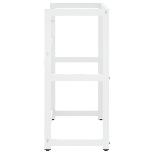 Badezimmer Waschtischgestell Wei 59x38x83 cm Eisen