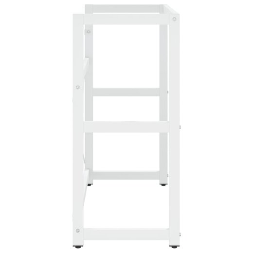Badezimmer Waschtischgestell Wei 79x38x83 cm Eisen