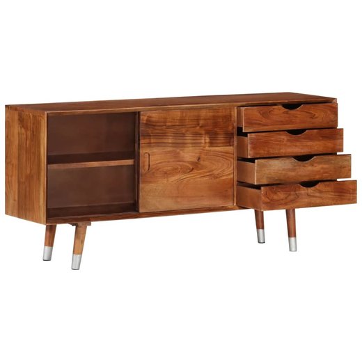TV-Schrank 1183055 cm Massivholz Akazie