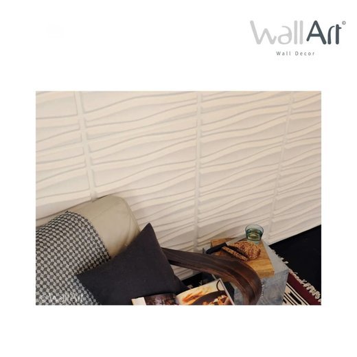 WallArt 3D-Wandpaneele Flows 12 Stk. GA-WA14