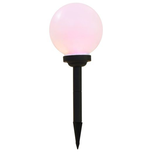 Outdoor Solarleuchten 3 Stck LED Kugelfrmig 20 cm RGB