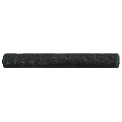 Tennisblende HDPE 1x100 m Schwarz