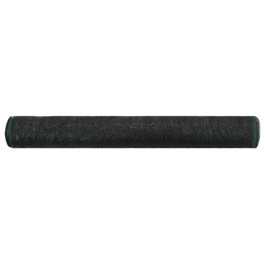 Tennisblende HDPE 1,2x50 m Schwarz