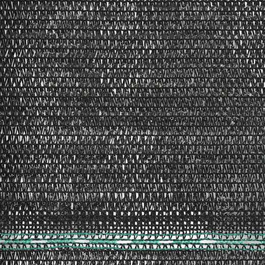 Tennisblende HDPE 1,4x25 m Schwarz