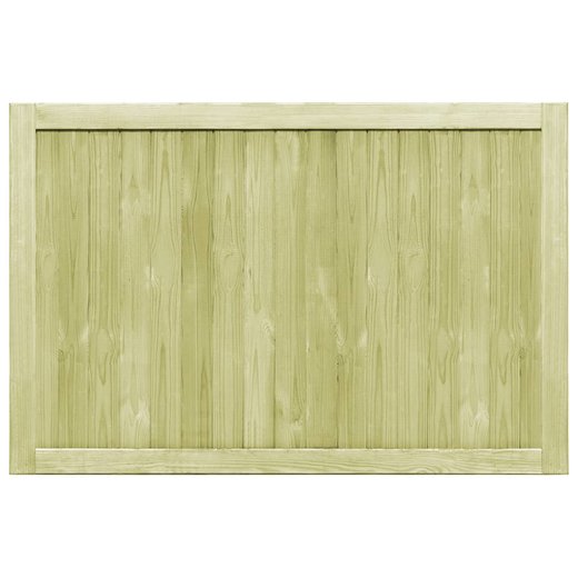 Gartentore 2 Stk. 300 x 100 cm Imprgniertes Kiefernholz