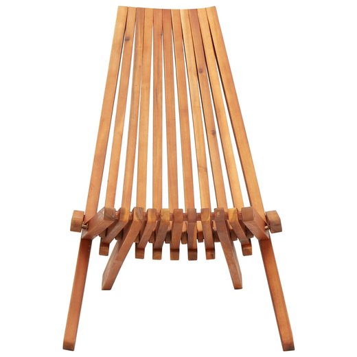 Garten-Liegesthle 2 Stk. Massivholz Akazie