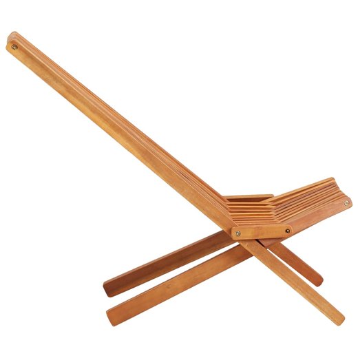 Garten-Liegesthle 2 Stk. Massivholz Akazie