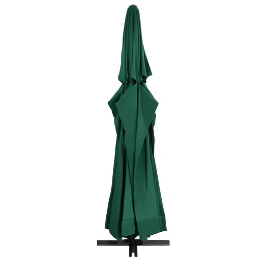 Sonnenschirm mit Aluminium-Mast 600 cm Grn
