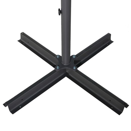 Sonnenschirm mit Aluminium-Mast 600 cm Grn