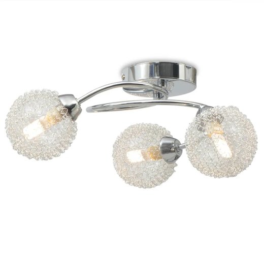 Deckenleuchte mit 3 LED-Glhlampen G9 120 W