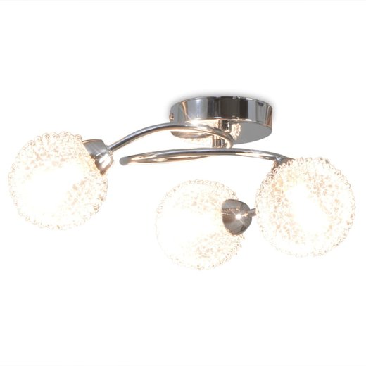 Deckenleuchte mit 3 LED-Glhlampen G9 120 W