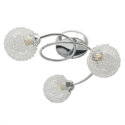 Deckenleuchte mit 3 LED-Glhlampen G9 120 W