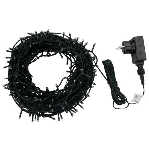 Lichterkette 600 LEDs Indoor und Outdoor IP44 60 m Kaltwei