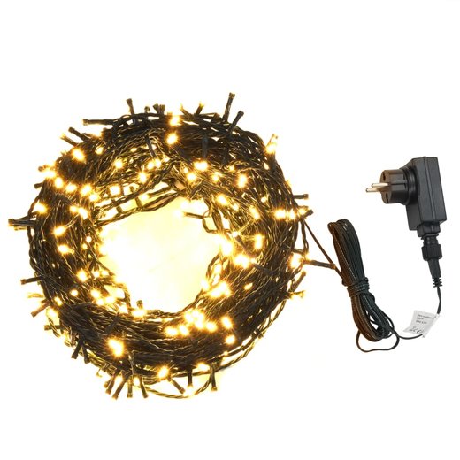 Lichterkette 2000 LEDs Indoor & Outdoor 200 m IP44 Warmwei