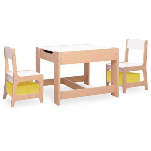 Kindertisch mit 2 Sthlen MDF