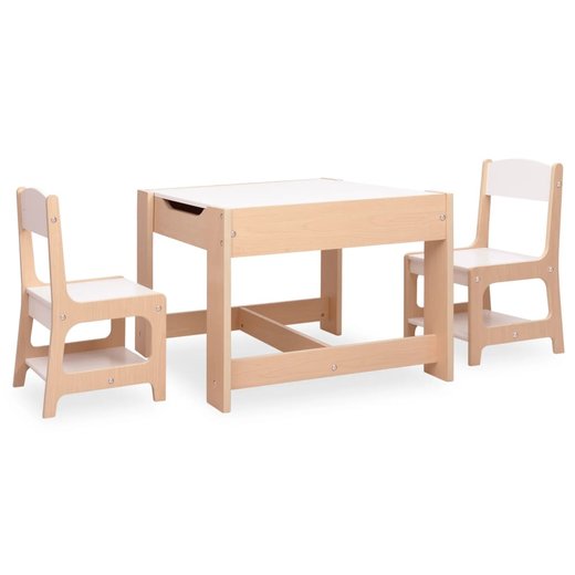 Kindertisch mit 2 Sthlen MDF