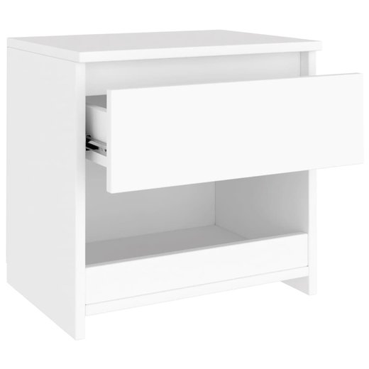 Nachttische 2 Stk. Wei 40x30x39 cm Spanplatte