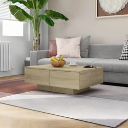 Couchtisch Sonoma-Eiche 90x60x31 cm Spanplatte