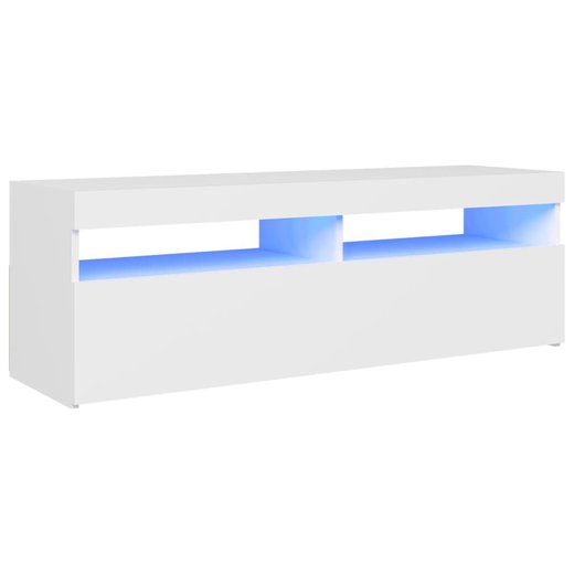 TV-Schrank mit LED-Leuchten Wei 120x35x40 cm