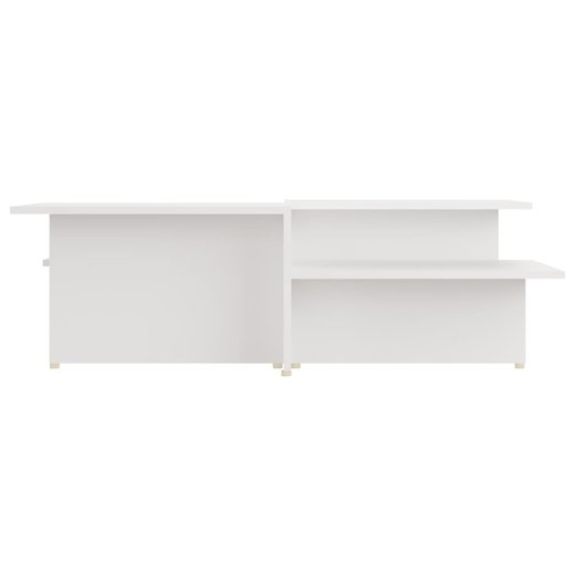 Couchtische 2 Stk. Wei 111,5x50x33 cm Spanplatte