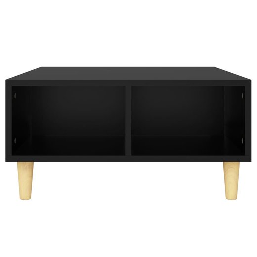 Couchtisch Schwarz 60x60x30 cm Spanplatte