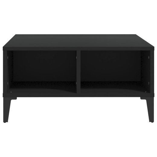 Couchtisch Schwarz 60x60x30 cm Spanplatte