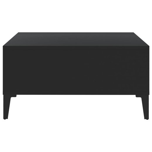 Couchtisch Schwarz 60x60x30 cm Spanplatte