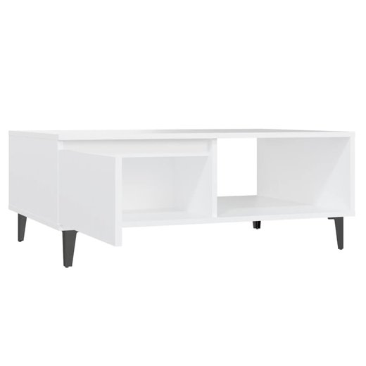 Couchtisch Wei 90x60x35 cm Spanplatte